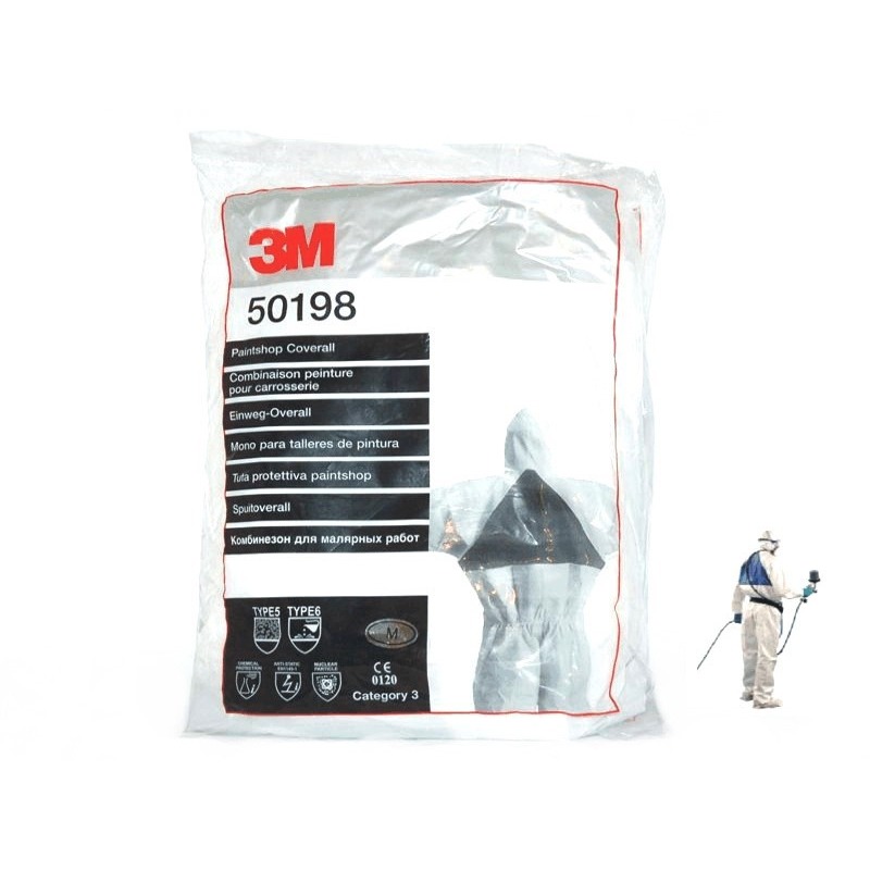 3M 50198 Traje para pintura Talla "L"
