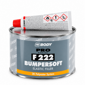 MASILLA PLASTICOS 222 HB BUMPERSOFT BLACK