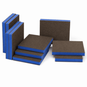 ESPONJILLA ABRASIVA DE DOBLE CARA "SUPERFINA" AZUL 100u