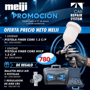 Promoción Maletin pistolas japonesas Meiji
