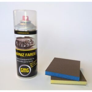 BARNIZ REPARADOR DE FAROS GMG + 2 ESPONJAS