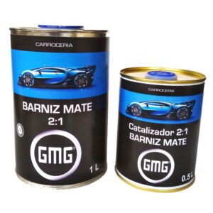 BARNIZ MATE GMG 1L + Catalizador 0,5L.