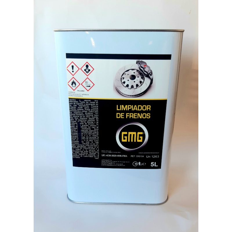 LIMPIADOR DE FRENOS Garrafa de 5L