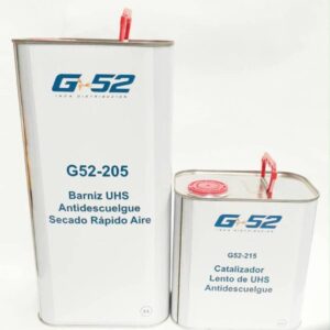 Barniz G-52 UHS Anti-descuelgue Secado Rápido Aire 5L + Catalizador 2.5L